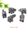 1 Amethyst Elephant Figurine Mini Crystal Animal Statue For Healing  Decor 22
