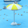 Mini Beach Umbrella  Dollhouse Micro Landscape Decor  DIY Craft Accessory 1