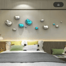 Luxury 3D Stone Wall Decor  Golden Simulation Stone Hanging Accent 4