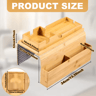 Folding Sofa Arm Tray Table  Sturdy Couch Armrest Organizer 5