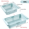 PullOut Refrigerator Drawer Organizer  UnderShelf Fridge Storage Tray 1