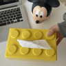 Creative Cartoon Building Block Tissue Box Holder  Decorative Napkin Storage Box 1