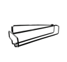 NonDrill Hanging Wine Glass Holder  Under Cabinet Stemware Storage Rack 2