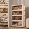 Multifunction Folding Storage Cabinet Dustproof Portable Wardrobe Organizer 15