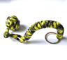 Outdoor Monkey Fist Steel Ball Survival Keychain With Lanyard 10