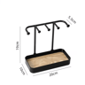Wooden Jewelry Display Rack With Drawer For Earrings  Necklaces 4