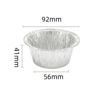 Disposable Foil Cupcake Liners For Muffins  Party Baking 1
