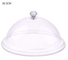 Creative Acrylic Cake  Fruit Display Stand With Dust Cover 1