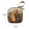 Portable Virgin Mary Rosary Storage Case For Prayer  Jewelry Organization 14