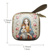 Portable Virgin Mary Rosary Storage Case For Prayer  Jewelry Organization 18