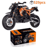 Technical Motorcycle Building Kit With Creative MOC Construction Bricks 1