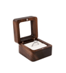 Elegant Wooden Ring Box For Engagement Wedding  Anniversary Gifts 5