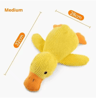 Calming Plush Duck Dog Toy Squeaky Chew Companion For Puppies  Dogs 6