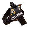 Custom Nylon Dog Harness With Name ID  Adjustable Vest Harness For Small  Large Dogs 5