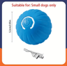RolliPlay Smart Interactive Dog Ball  Automatic Moving  Bouncing USB Rechargeable Pet Toy 18