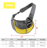 Breathable Dog Sling Carrier Backpack For Puppies  Cats Travel Crossbody Pet Bag 6