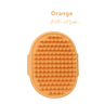 Pet Grooming Bath Brush  Rubber Bristle Shedding  Massage Comb For Cats  Dogs 4