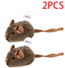 Interactive Plush Mouse Cat Toy  Squeaky BiteResistant Chew Toy For Cats  Kittens 4