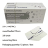 Veterinary Absorbable PGA Suture Thread With Needle For Pet Surgical Training 0