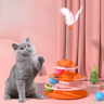 Triple Play Interactive Cat Ball Track Toy For Indoor Cats 1