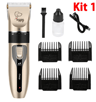 Professional Rechargeable Pet Grooming Clipper Kit For Dogs  Cats 3