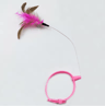 FeatherRing Self Exciting Cat Collar Toy With Bells  Teaser Feather 1