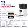 Furpipi Smart Automatic Pet Feeder With 1080P HD Camera  App Control 1