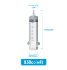 Flow Master Large Capacity Feeding Syringe Kit With Hose  MultiPurpose Pet Care Injector 12
