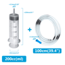 Flow Master Large Capacity Feeding Syringe Kit With Hose  MultiPurpose Pet Care Injector 3