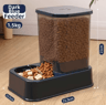 Automatic Pet Feeder  Water Dispenser Set  Large Capacity Food And Water Station For Cats  Dogs 3