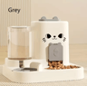 Large Capacity Automatic Pet Feeder  Water Dispenser Integrated Food And Water Bowl For Cats  Dogs 2