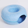 Donut Felt Cat Tunnel Bed Interactive Wool Cat Cave  Play House For Indoor Cats 2