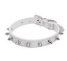 Leather Spiked Pet Collar  Adjustable Studded Neck Strap For Dogs  Cats 6