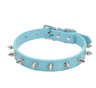 Leather Spiked Pet Collar  Adjustable Studded Neck Strap For Dogs  Cats 8