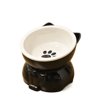 Creative Ceramic Cat Bowl  Elevated Slanted Feeding  Water Bowl For Cats And Small Dogs 4