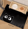 NonSlip Cat Pattern Pet Feeding Mat  Waterproof Leakproof Food  Water Bowl Placemat 2