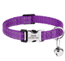 Customized Reflective Nylon Pet Collar  Adjustable ID Collar For Cats Puppies  Small Dogs 4