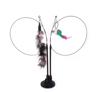 DoubleHead Suction Cup Cat Teaser Toy  Interactive Cat Toy With Mouse Feather  Bell Attachments 6