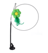 Feather Fly Suction Cup Bird Teaser Wand Toy For Cats 6