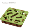 PurrMaze Interactive Felt Cat Maze Box With Bell Ball 3