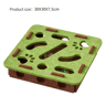 PurrMaze Interactive Felt Cat Maze Box With Bell Ball 4