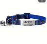Personalized Engraved Cat Collar With Bell  Safety Breakaway ID 1