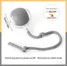 Smart Rolling Catnip Chase Ball USB Rechargeable Interactive Cat Toy 4