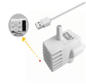 USB Pet Fountain Water Pump With LED Light  Replacement Motor For Cat Water Dispensers 2