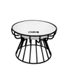 Elevated Ceramic Pet Bowl With Metal Stand Comfortable Feeding  Drinking Dish For Cats And Small Do 2