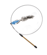 Feather Flight Interactive Bird Teaser Wand Toy For Cats 6