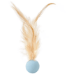 BounceFeather Interactive Elastic Ball Cat Toy With Feather Teaser 2