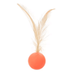 BounceFeather Interactive Elastic Ball Cat Toy With Feather Teaser 4