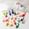 Purr Parts Cat Toy Refill Set  Feather Mouse Worm  Bell Replacement Accessories For Interactive Cat 7