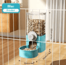 CageMount Gravity Pet Feeder  Water Dispenser Set  Hanging Automatic Food  Water Station For Cats D 6